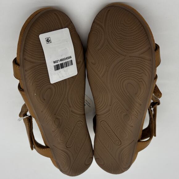 Baretraps Jaxen Sandals Womens 6M Brown Strappy Casual 100% Recycled Outdoors - Picture 6 of 8